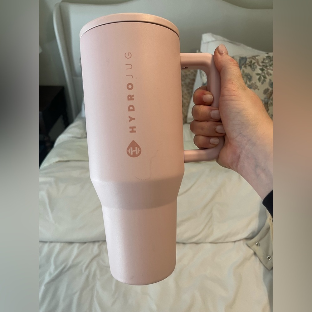 HydroJug 40 Oz Tumbler in Pink Sand